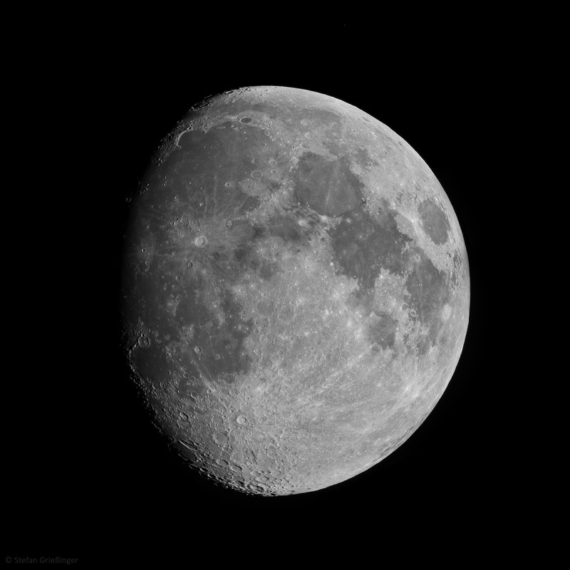 17. August 2013: Mond bei 86%