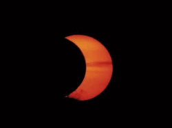 31. Mai 2003: partielle Sonnenfinsternis