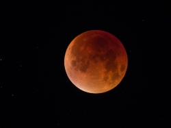28. Septemer 2015: totale Mondfinsternis