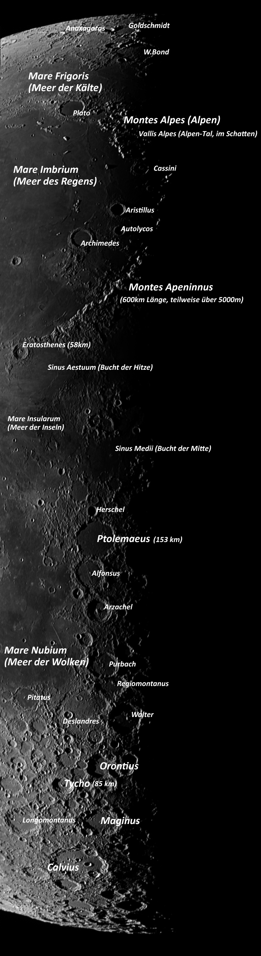 Terminator-Panorama bei Halbmond