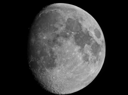 17. August 2013: Mond bei 86%