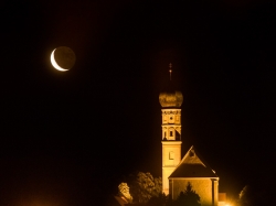 Mondaufgang über St. Johann