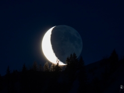 22. April 2017: Mondaufgang am Furkajoch