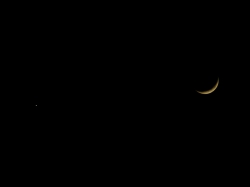 25. Februar 2012 Mond bei Venus