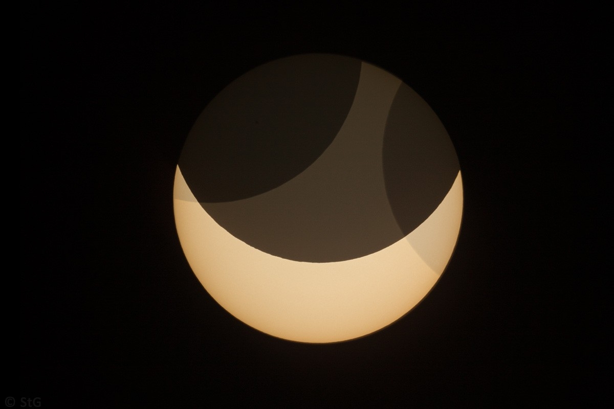 3 Phasen einer Finsternis