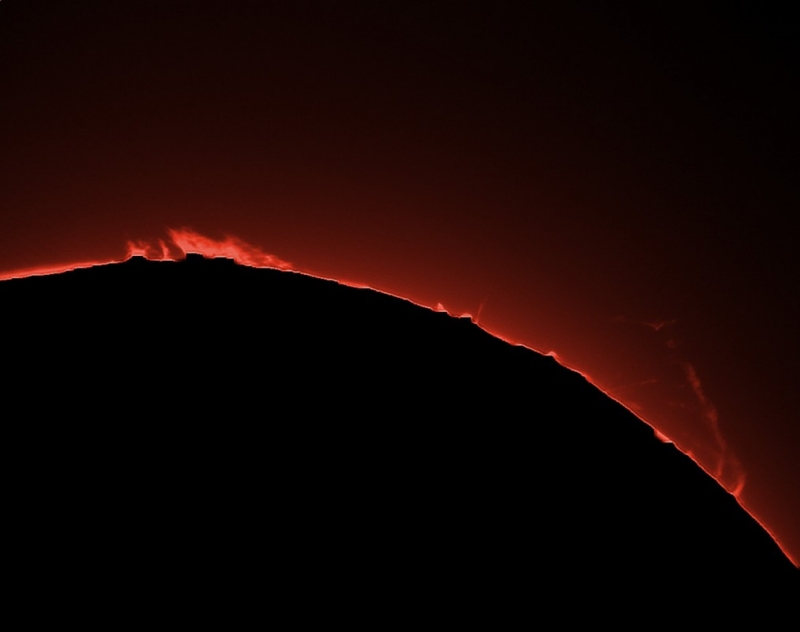 24. April 2015: Protuberanz