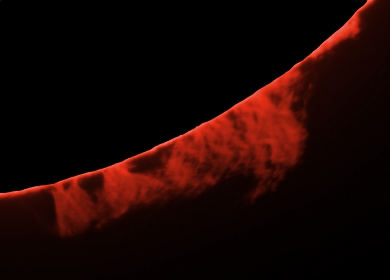 24. April 2015: Protuberanz