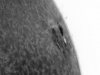 7. März 2015: AR2297 in h-alpha invertiert