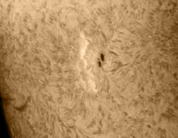 20. Mai 2012 AR 11486 h-Alpha