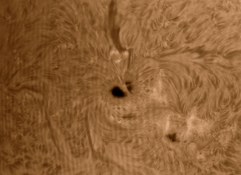 5. Mai 2013: Sonne AR 1734
