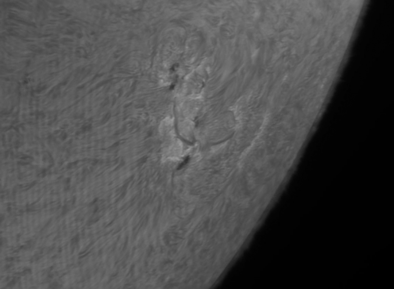 15. Mai 2013: Sonne AR1745 in h-alpha