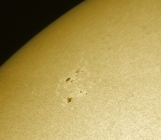 27. Juli 2012: Sonnenfleck AR1525