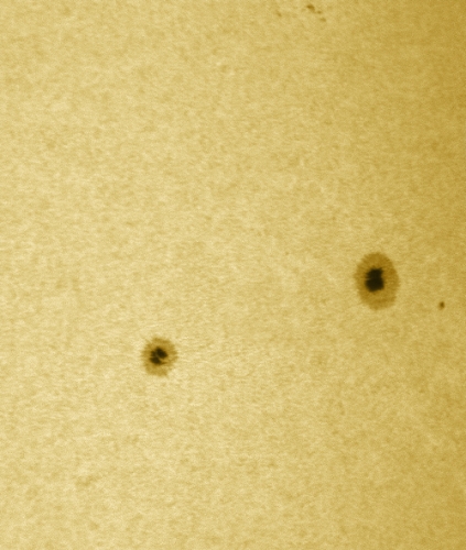 27. Juli 2012: Sonnenflecken AR 1529 / 30