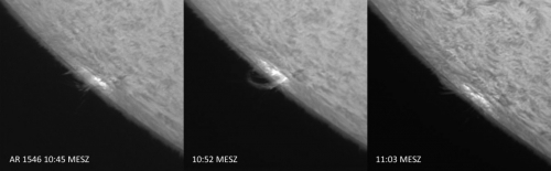 18. August 2012: AR 1546 H-Alpha