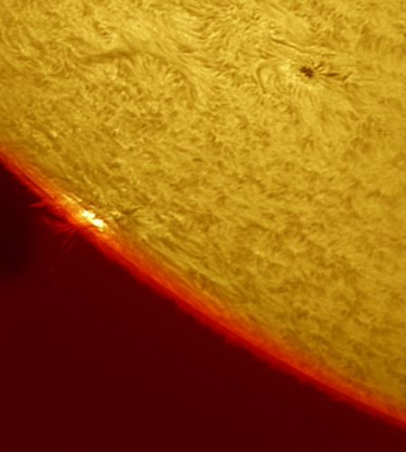 18. August 2012: AR 1546 H-Alpha