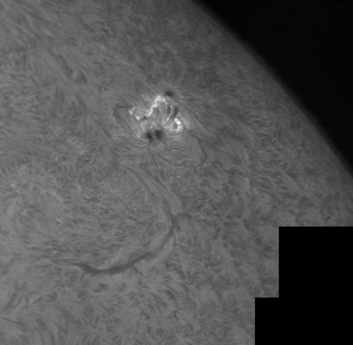 7. September 2012 AR1562 in h-alpha