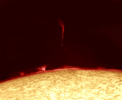 7. September 2012 Eruptove Protuberanz