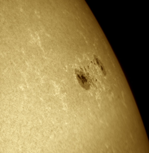 8. September 2012 AR1562 in Weißlicht