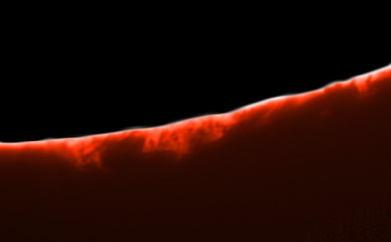 3. März 2013: Protuberanzen