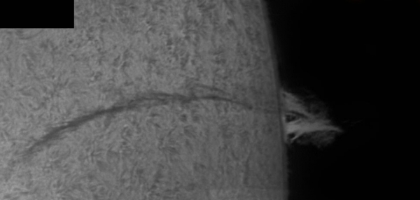 31. Oktober 2012: Protuberanzen