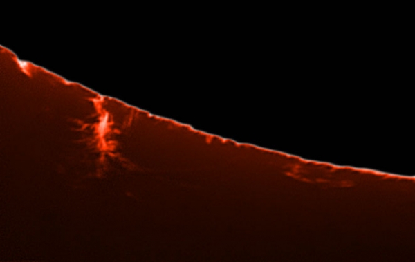 31. Oktober 2012: Protuberanzen