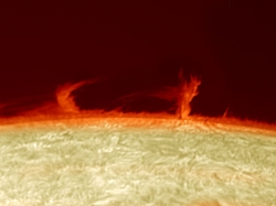 14. August 2012: Protuberanz