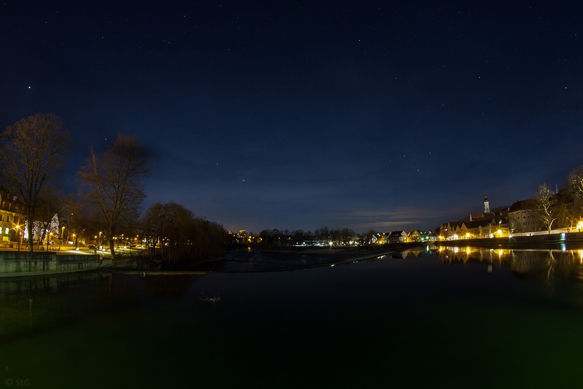 Landsberg bei Vollmond
