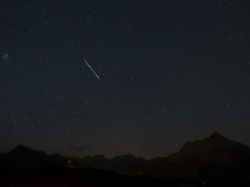 Perseid-Sternschnuppe