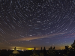 Startrails auf dem bayrischen Rigi
